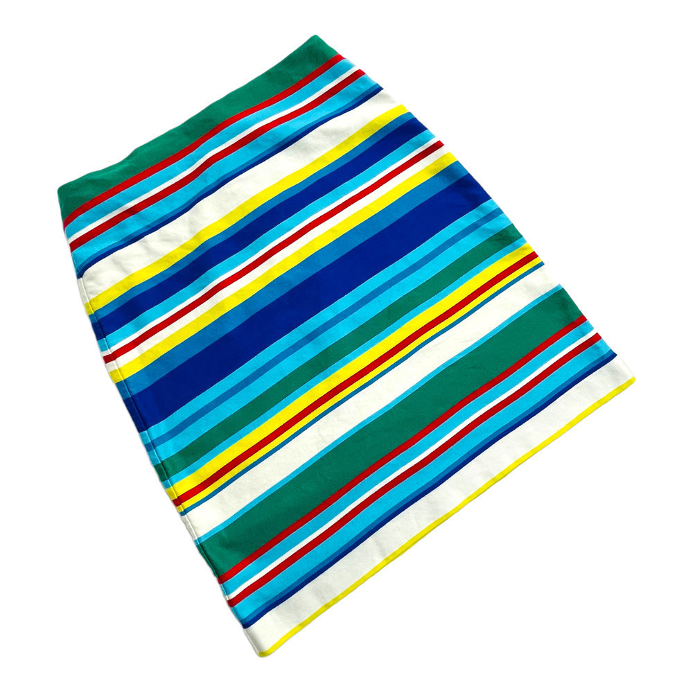 🍀Talbots Petites Multicolored Stripe Pencil Skirt Women’s Size 6P